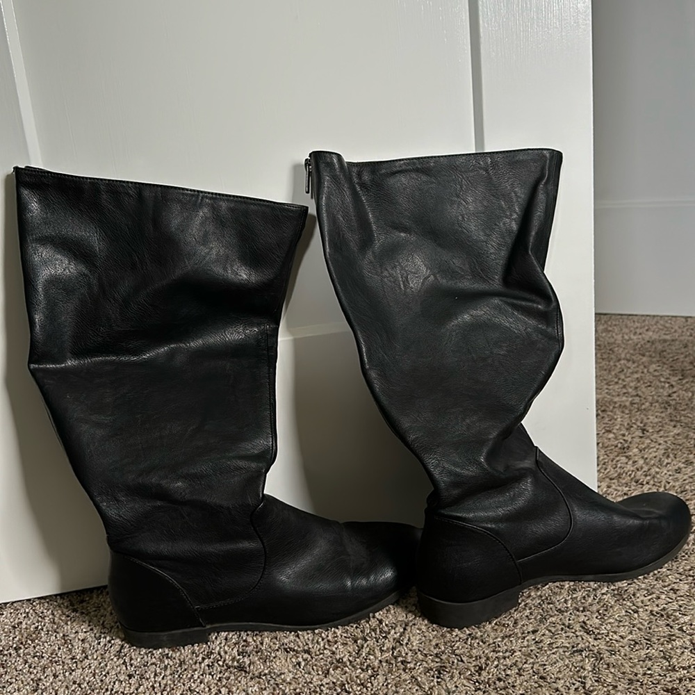 Tall Black Boots